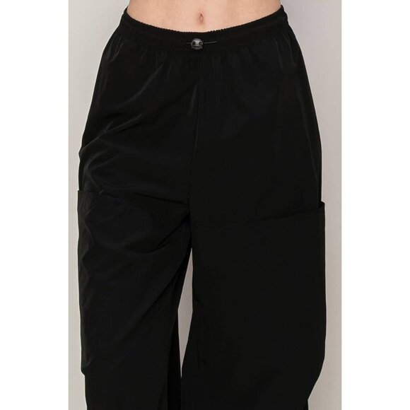 Drawstring Parachute Pants - Picture 4 of 4